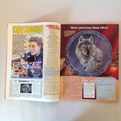 Vintage Jan/Feb 1995 American Rifleman Magazine .22 Deluxe Sporters Britain's "New" Rifle Smith & Wesson Masterpiece