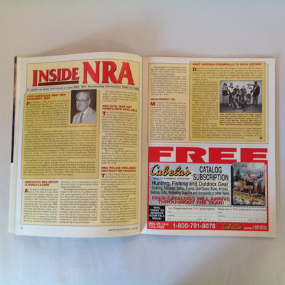Vintage Jul 1995 American Rifleman Magazine New Compact 9mm Autos Skeet the Old Time Way NRA's New Range GI Shotguns