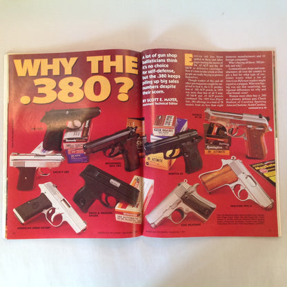 Vintage Sep 1995 American Rifleman Magazine Why the .380? Tommy Gun Goes to War Fox: Rebirth of a Classic