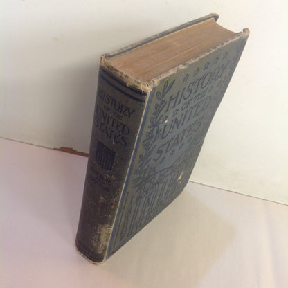 Antique 1913 Hardcover History of the United States Bourne and Benton D C Heath & Co First