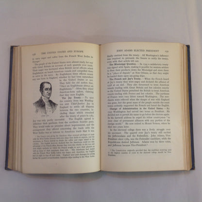 Antique 1913 Hardcover History of the United States Bourne and Benton D C Heath & Co First