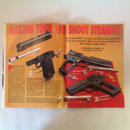 Vintage Aug 1996 American Rifleman Magazine Making Your M1911 Shoot Straight Shotguns & Loads for Beginners Newest Long-Range Rifles