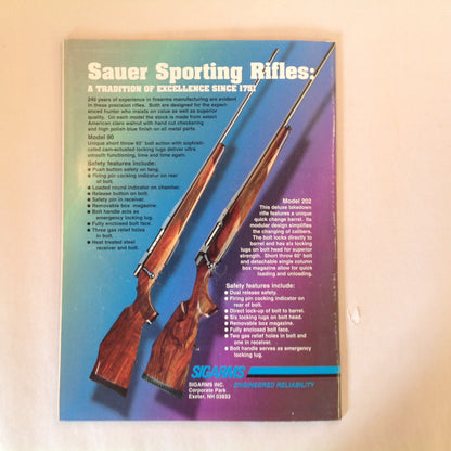Vintage Aug 1996 American Rifleman Magazine Making Your M1911 Shoot Straight Shotguns & Loads for Beginners Newest Long-Range Rifles
