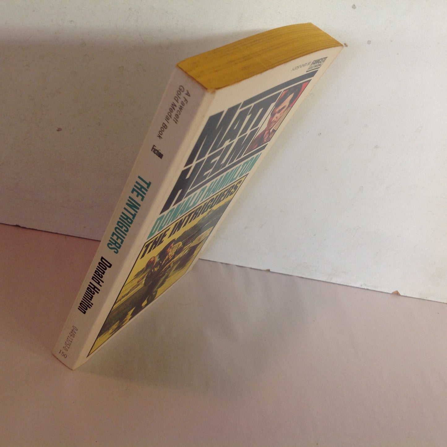 Vintage 1972 Mass Market Paperback Matt Helm: The Intriguers Donald Hamilton