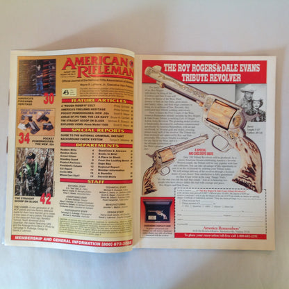 Vintage Aug 1998 American Rifleman Magazine Pocket Pistols: The New .32s Shotgun Slugs