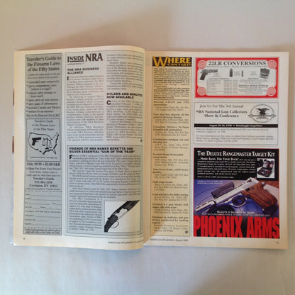 Vintage Aug 1998 American Rifleman Magazine Pocket Pistols: The New .32s Shotgun Slugs