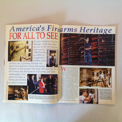 Vintage Aug 1998 American Rifleman Magazine Pocket Pistols: The New .32s Shotgun Slugs