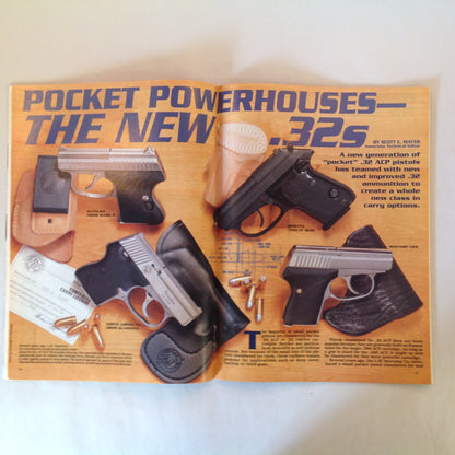 Vintage Aug 1998 American Rifleman Magazine Pocket Pistols: The New .32s Shotgun Slugs