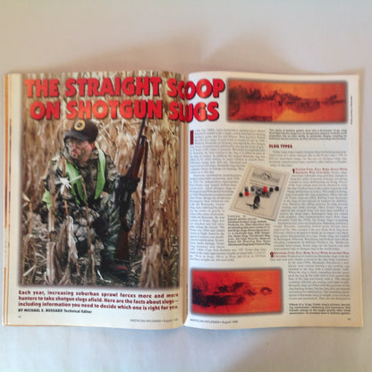 Vintage Aug 1998 American Rifleman Magazine Pocket Pistols: The New .32s Shotgun Slugs