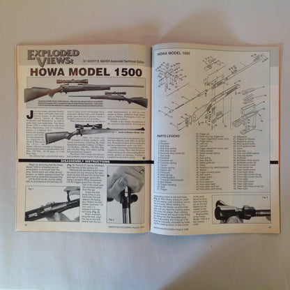 Vintage Aug 1998 American Rifleman Magazine Pocket Pistols: The New .32s Shotgun Slugs
