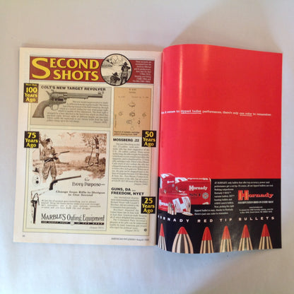 Vintage Aug 1998 American Rifleman Magazine Pocket Pistols: The New .32s Shotgun Slugs