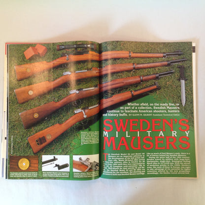 Vintage Jan 1999 American Rifleman Magazine Ruger .22 Turns 50 Swedish Mausers Cryo Treating