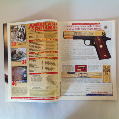 Vintage Aug 1999 American Rifleman Titanium Titans How M1911s Really Work