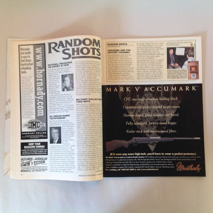 Vintage Oct 1999 American Rifleman Magazine Evolution of the Mauser 98k 60 Years of Walther