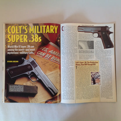 Vintage Oct 1999 American Rifleman Magazine Evolution of the Mauser 98k 60 Years of Walther