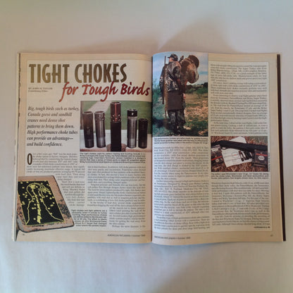 Vintage Oct 1999 American Rifleman Magazine Evolution of the Mauser 98k 60 Years of Walther