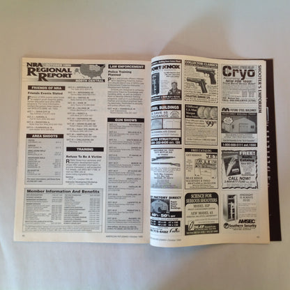 Vintage Oct 1999 American Rifleman Magazine Evolution of the Mauser 98k 60 Years of Walther