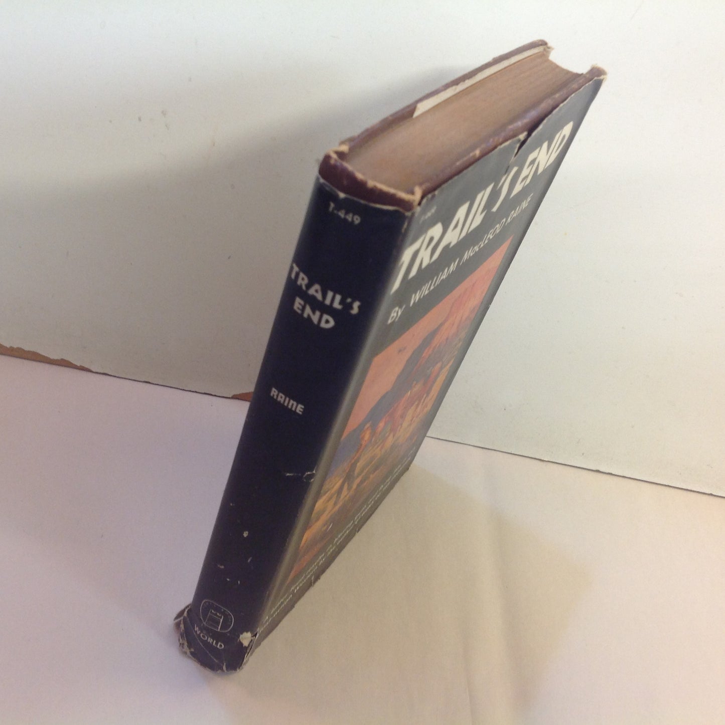 Vintage 1947 Hardcover Trail's End William MacLeod Raine Tower Books First Edition
