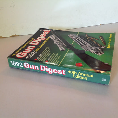 Vintage 1992 Gun Digest 46th Annual Edition World's Greatest Gun Book