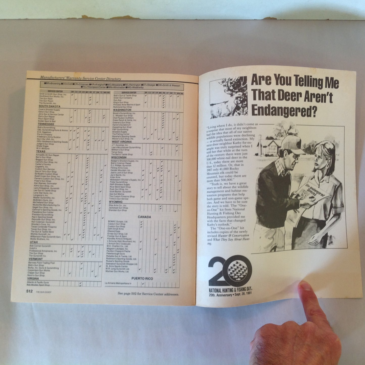 Vintage 1992 Gun Digest 46th Annual Edition World's Greatest Gun Book