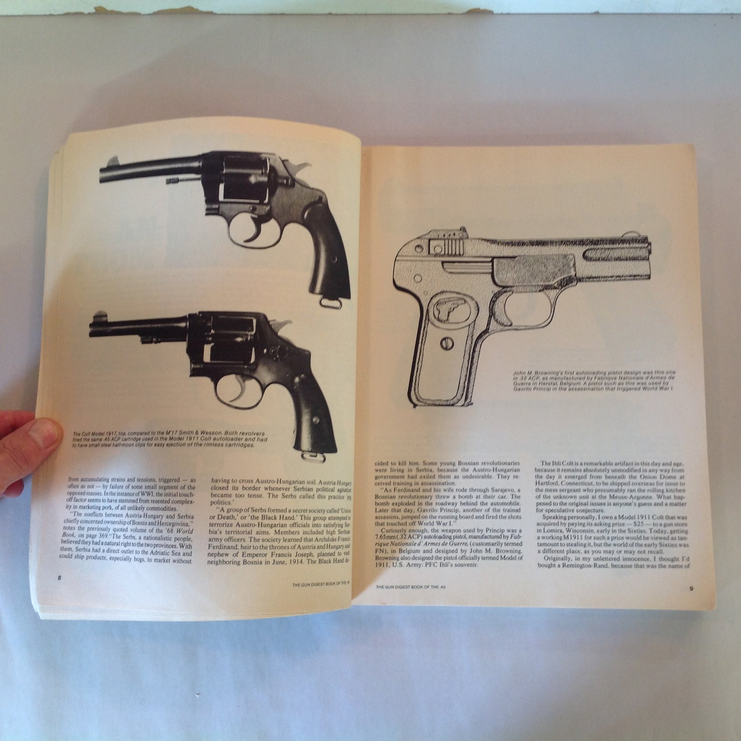 Vintage 1989 The Gun Digest Book of the .45 Dean Grennell
