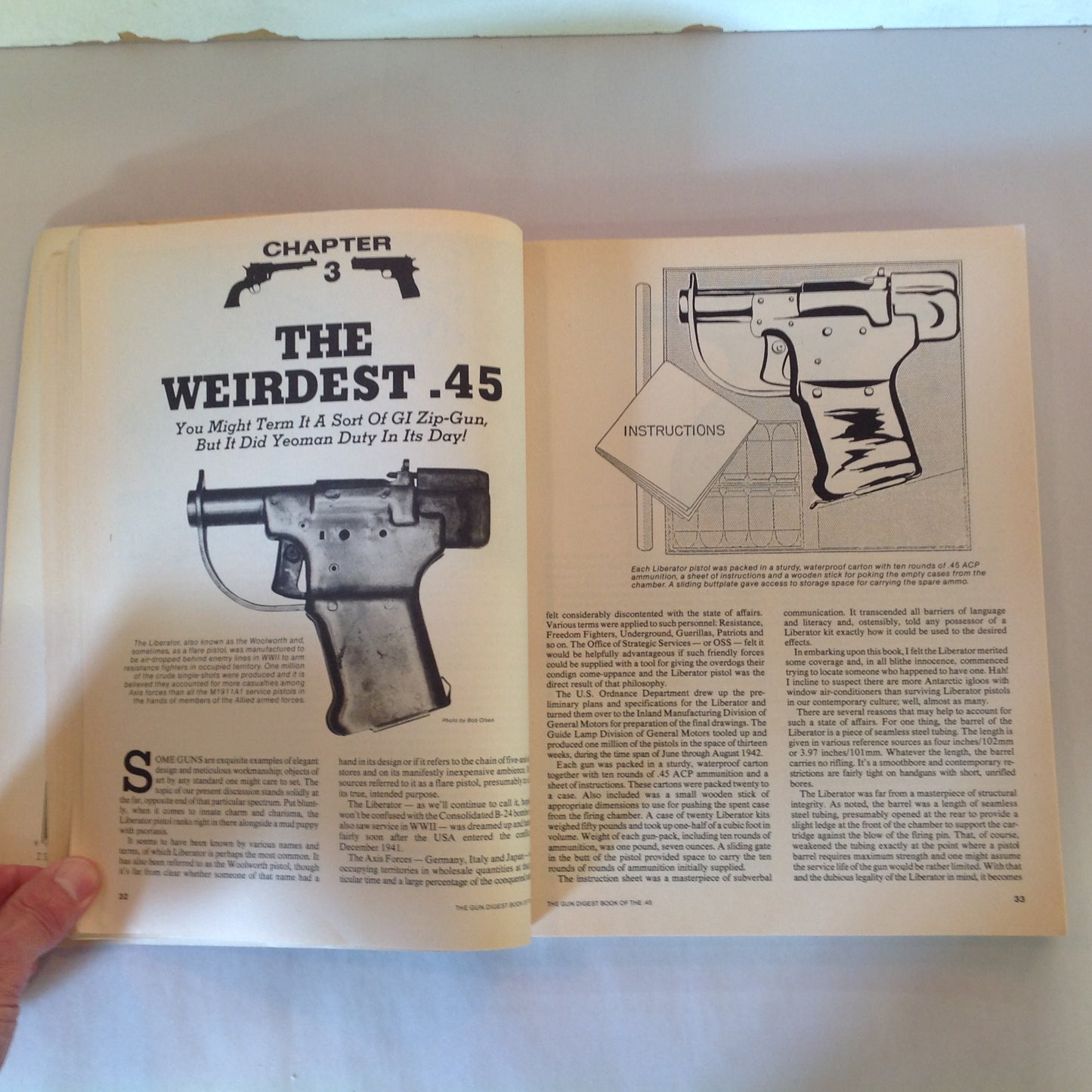Vintage 1989 The Gun Digest Book of the .45 Dean Grennell