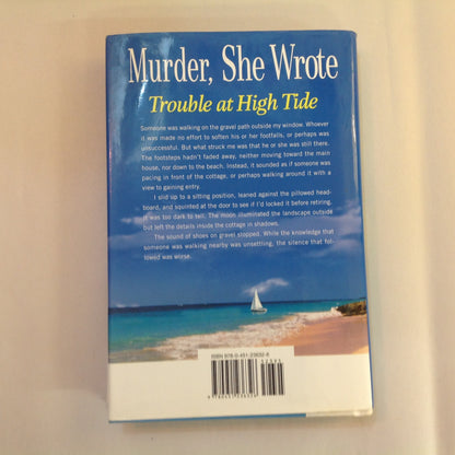 2012 Hardcover Murder, She Wrote: Trouble at High Tide Jessica Fletcher and Donald Bain First Edition