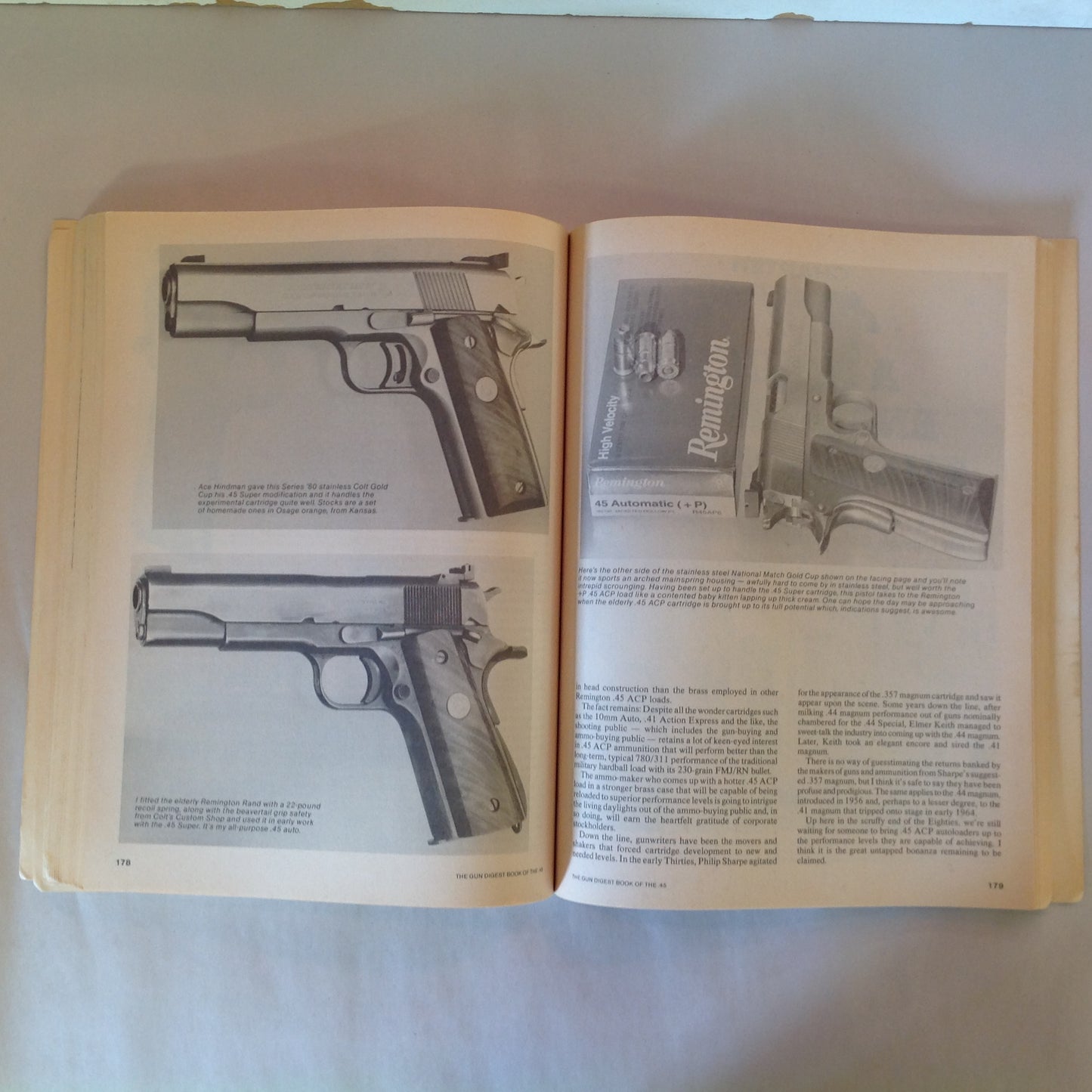 Vintage 1989 The Gun Digest Book of the .45 Dean Grennell