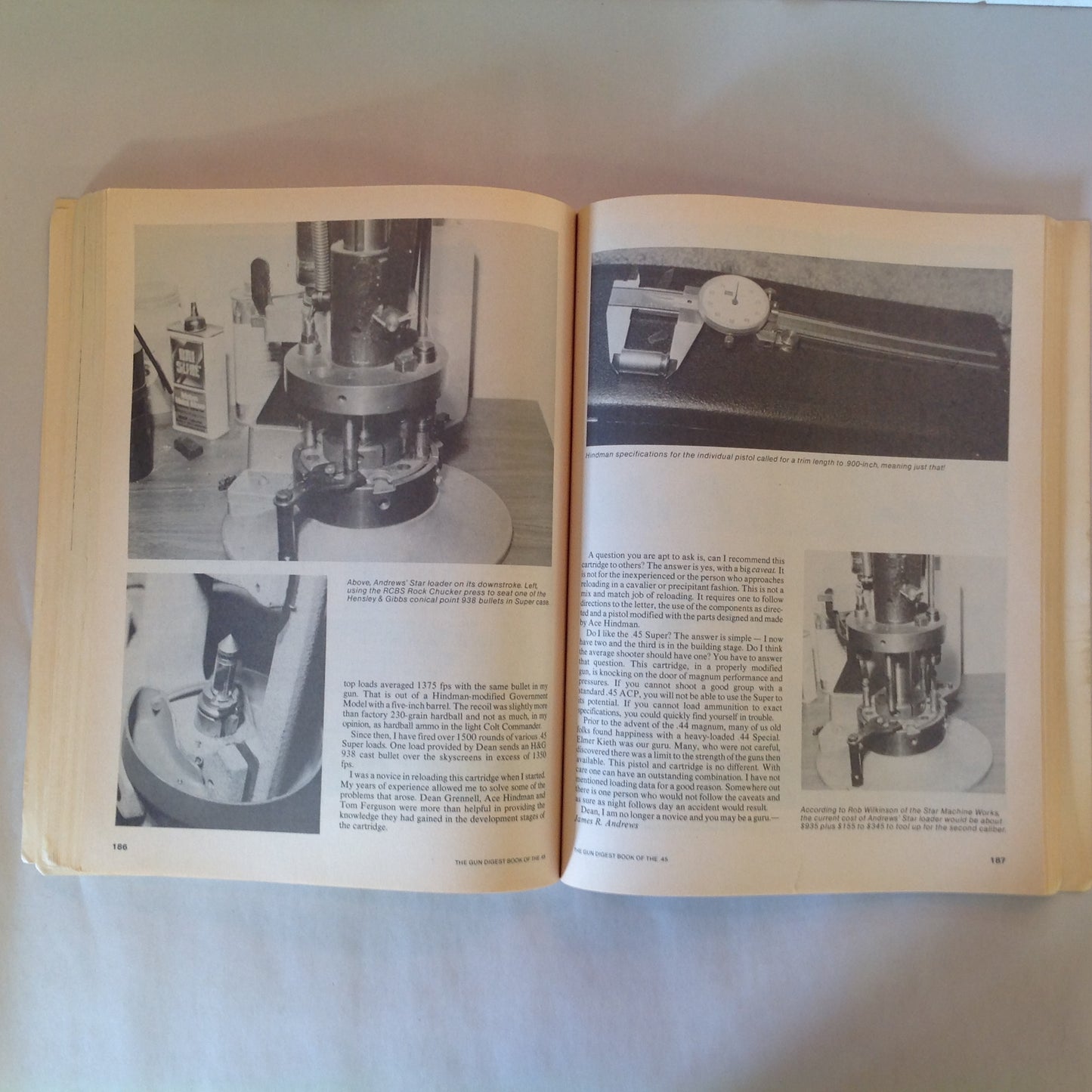 Vintage 1989 The Gun Digest Book of the .45 Dean Grennell