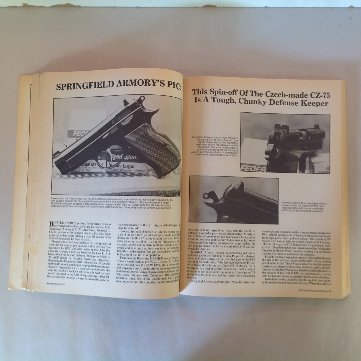 Vintage Handguns '90 All New 2nd Edition