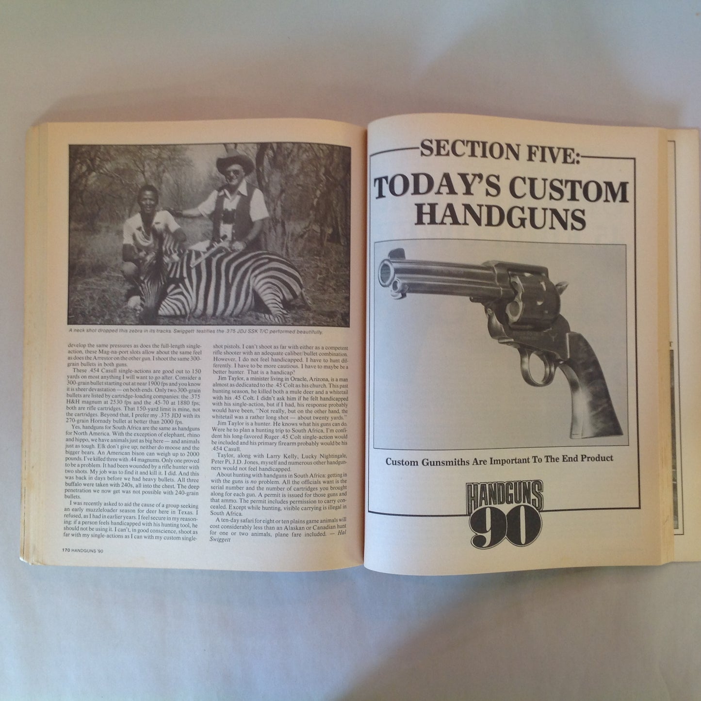 Vintage Handguns '90 All New 2nd Edition