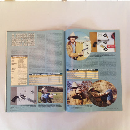 Vintage Apr 1999 Guns & Ammo Ruger 50th Special Issue DA Auto Pistol Buyer's Guide
