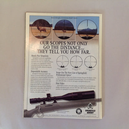 Vintage Apr 1999 Guns & Ammo Ruger 50th Special Issue DA Auto Pistol Buyer's Guide