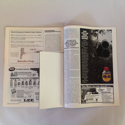 Vintage Oct 1993 Guns & Ammo Magazine High Capacity .45 Pocket Revolvers .41 Magnum
