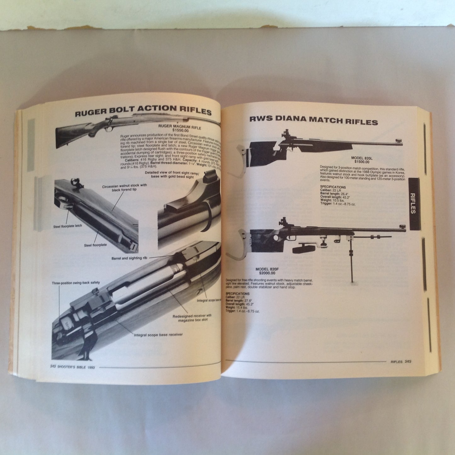 Vintage 1992 Shooter's Bible No. 83