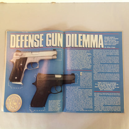 Vintage Jan 1989 Guns & Ammo Magazine Sneak Preview Ultracompacts Smith & Wesson