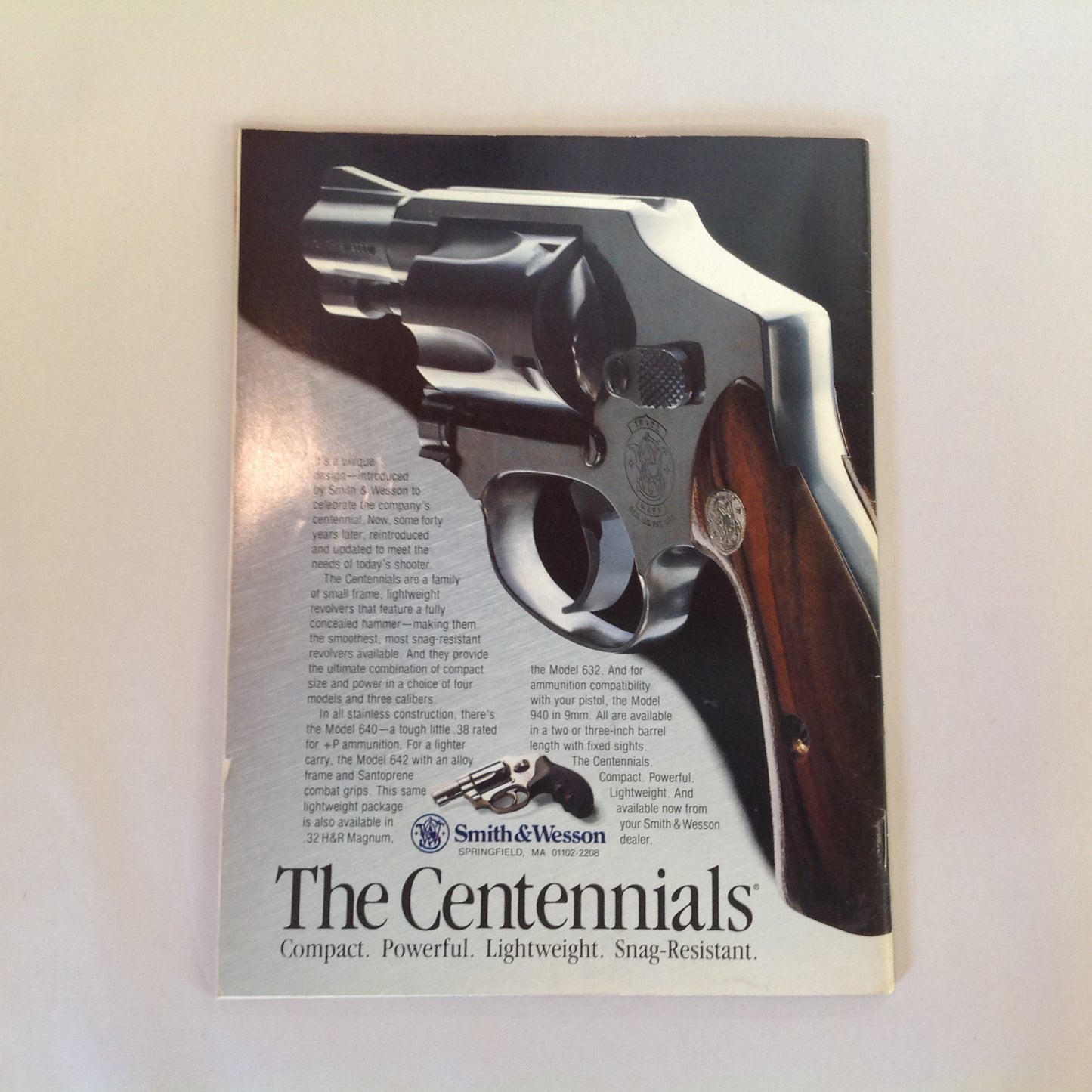 Vintage Jan 1992 Guns & Ammo Magazine A New G.I. .45 Special Magnum Section