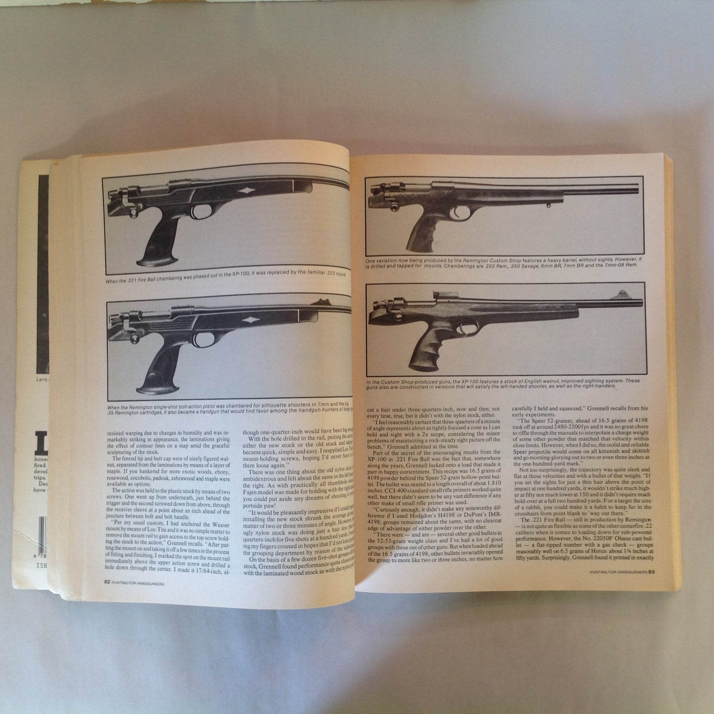 Vintage 1990 Hunting For Handgunners Larry Kelly + JD Jones