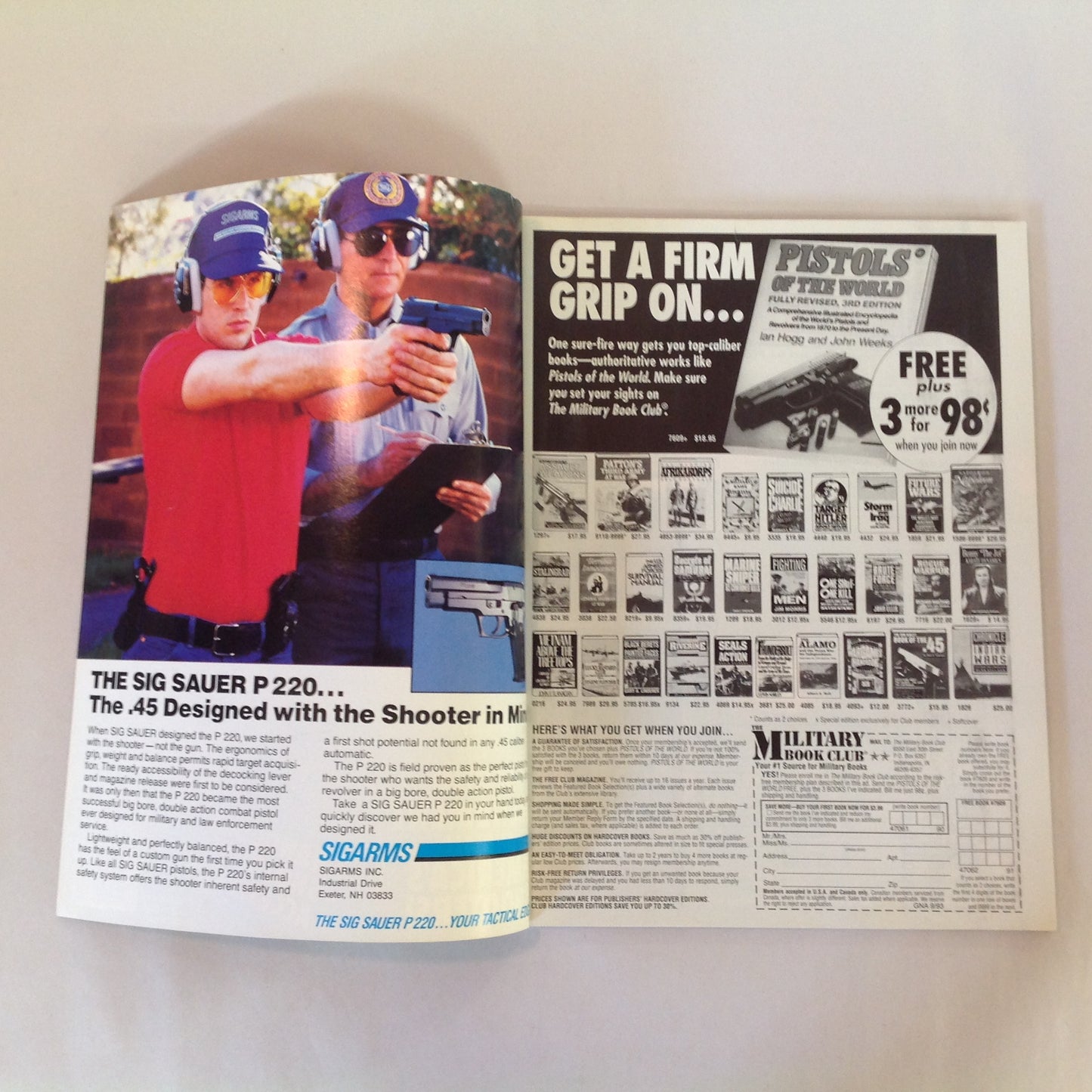 Vintage Sep 1993 Guns & Ammo Magazine Special Collector 35th Anniversary Issue