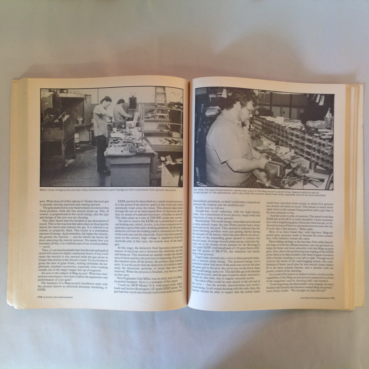 Vintage 1990 Hunting For Handgunners Larry Kelly + JD Jones