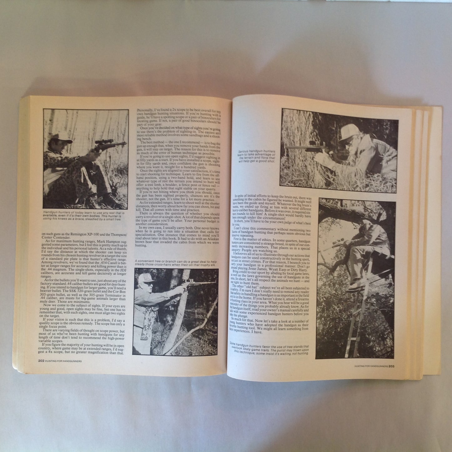 Vintage 1990 Hunting For Handgunners Larry Kelly + JD Jones