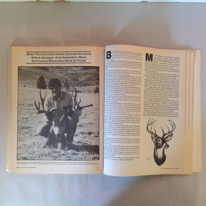 Vintage 1990 Hunting For Handgunners Larry Kelly + JD Jones
