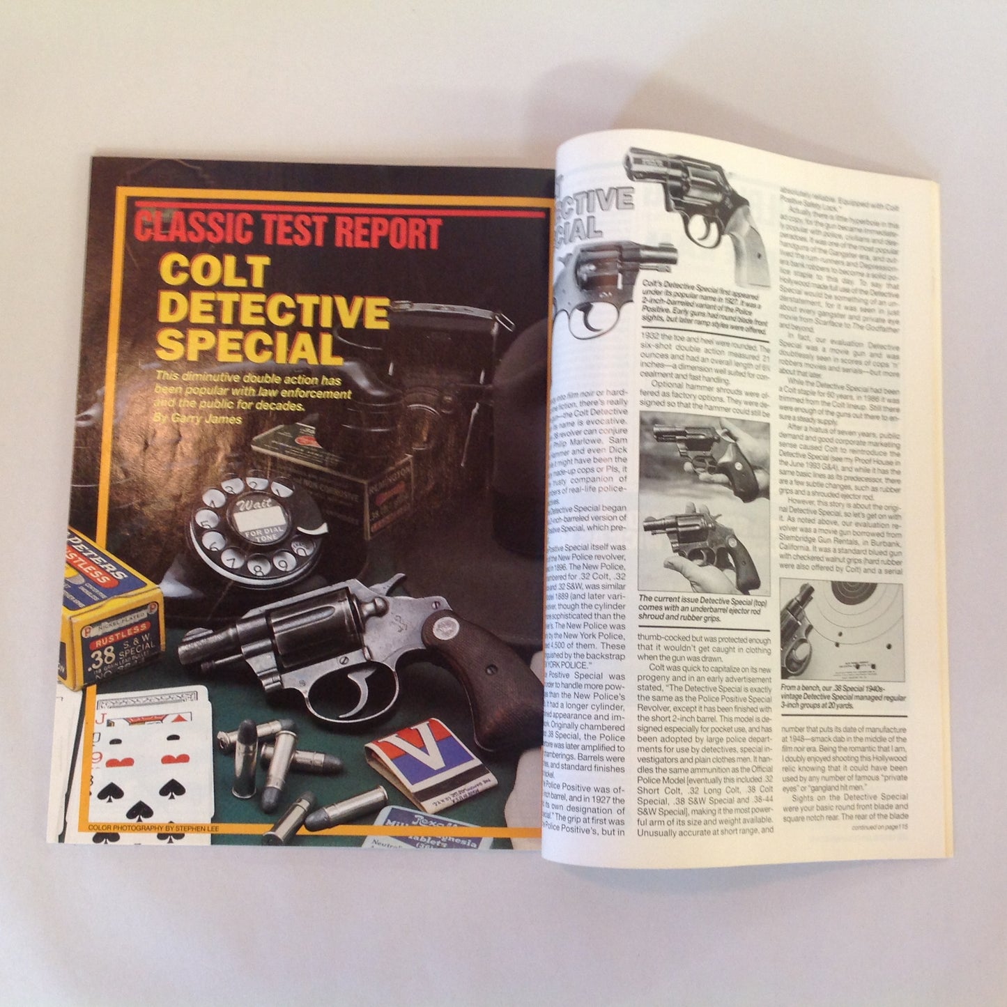 Vintage Sep 1993 Guns & Ammo Magazine Special Collector 35th Anniversary Issue