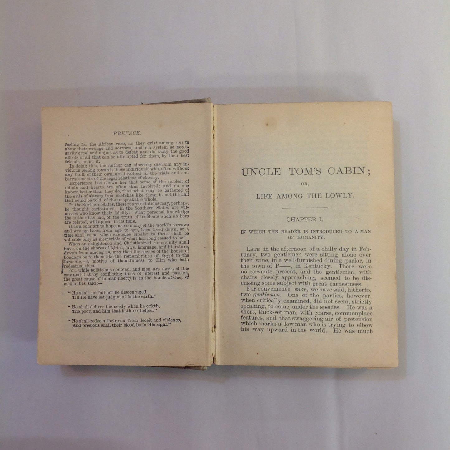 Antique 1900's Hardcover Uncle Tom's Cabin or Life Among the Lowly Harriet Beecher Stowe