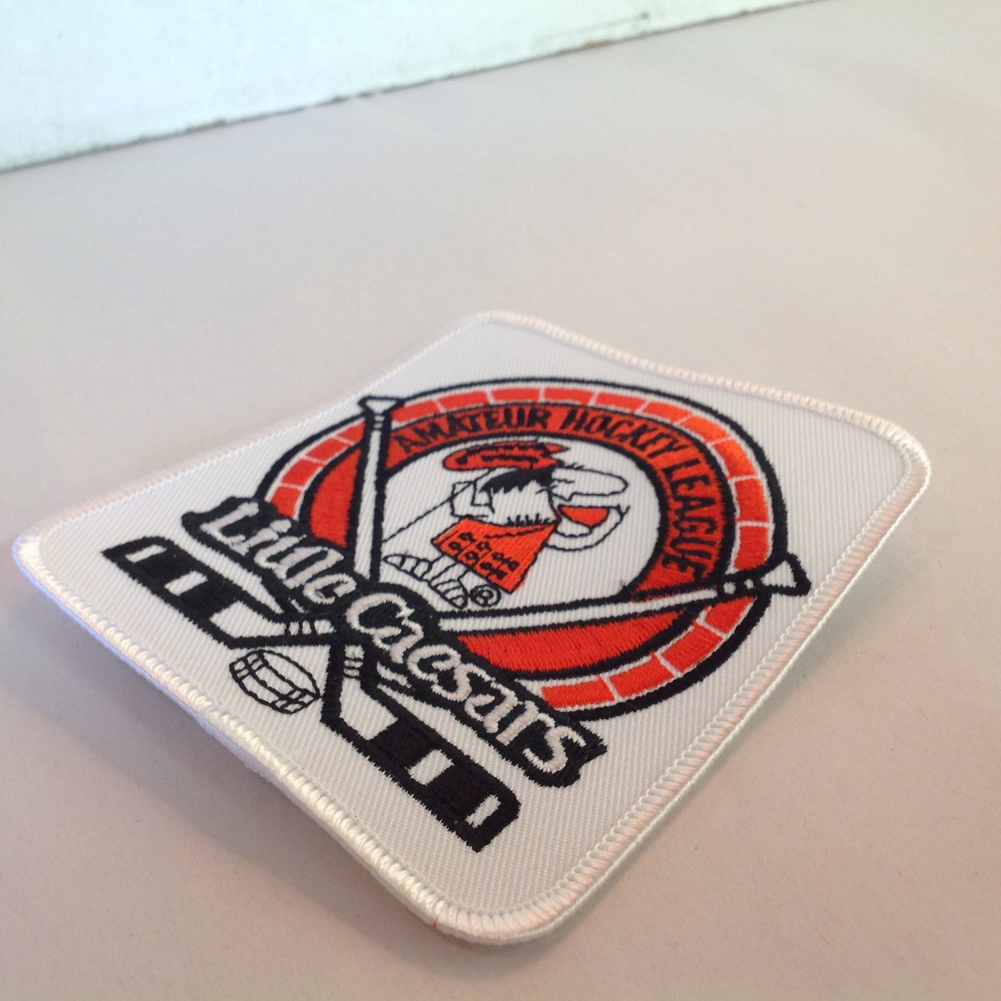 Vintage 1980's NOS Little Caesar's Pizza Amateur Hockey League Graphic Patch