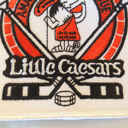 Vintage 1980's NOS Little Caesar's Pizza Amateur Hockey League Graphic Patch