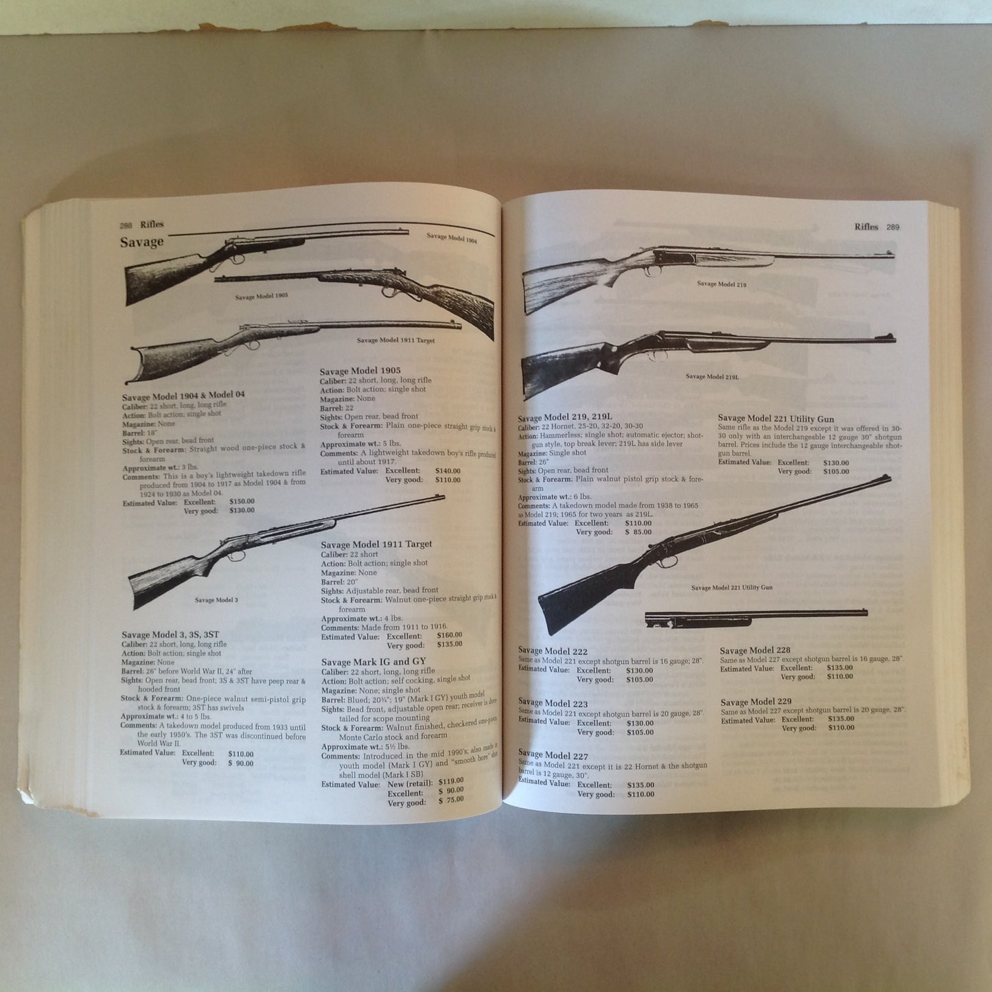 Vintage 1997 Modern Guns Identification and Values 11th Edition Russell + Steve Quertermous