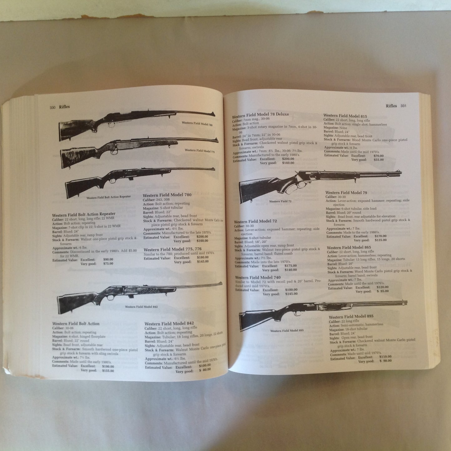 Vintage 1997 Modern Guns Identification and Values 11th Edition Russell + Steve Quertermous