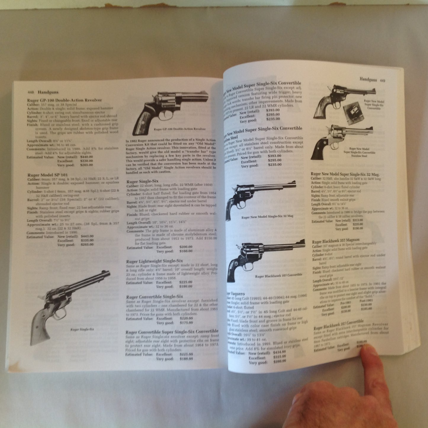 Vintage 1997 Modern Guns Identification and Values 11th Edition Russell + Steve Quertermous