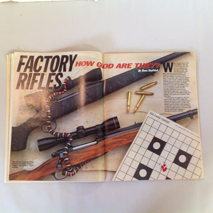Vintage Oct 1994 Guns & Ammo Magazine Double Action .45 Combat Autos Final Option Firepower